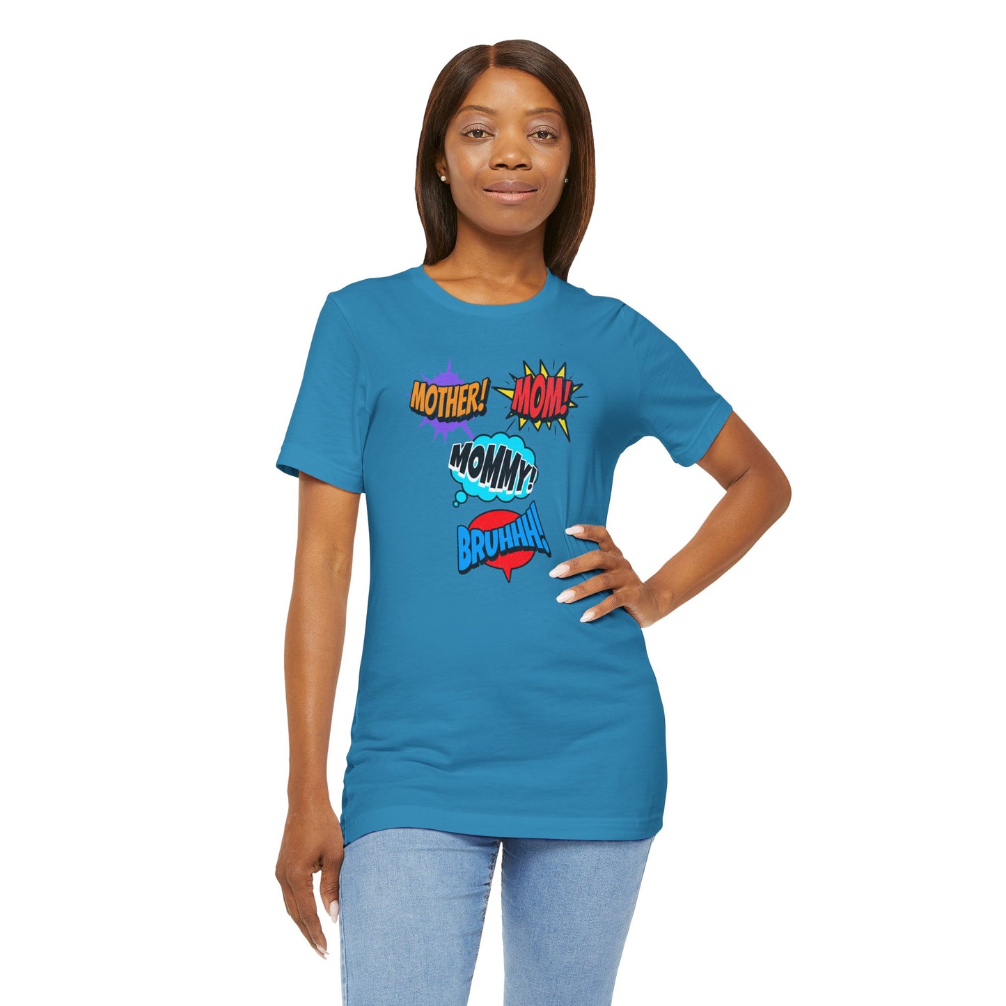 Mommy! Mom! Mother! Comic Pop Art T-Shirt — Funny Mother’s Day Gift