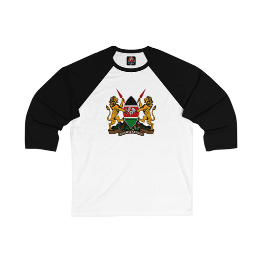 Kenyan Crest Baseball Tee