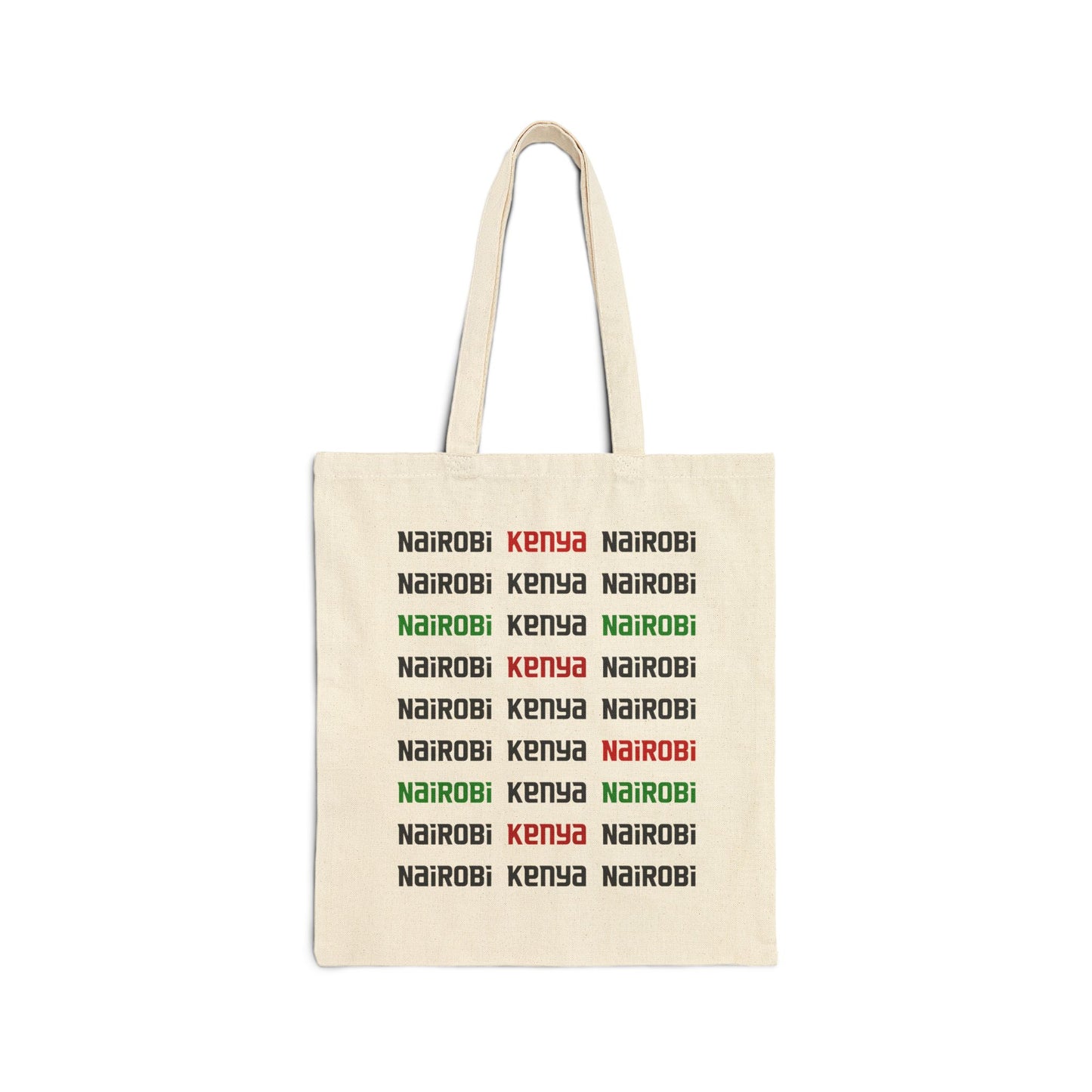 Nairobi Kenya Tote Bag — Lightweight Canvas Shopping Tote