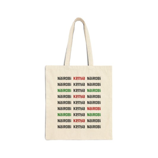 Nairobi Kenya Tote Bag — Lightweight Canvas Shopping Tote