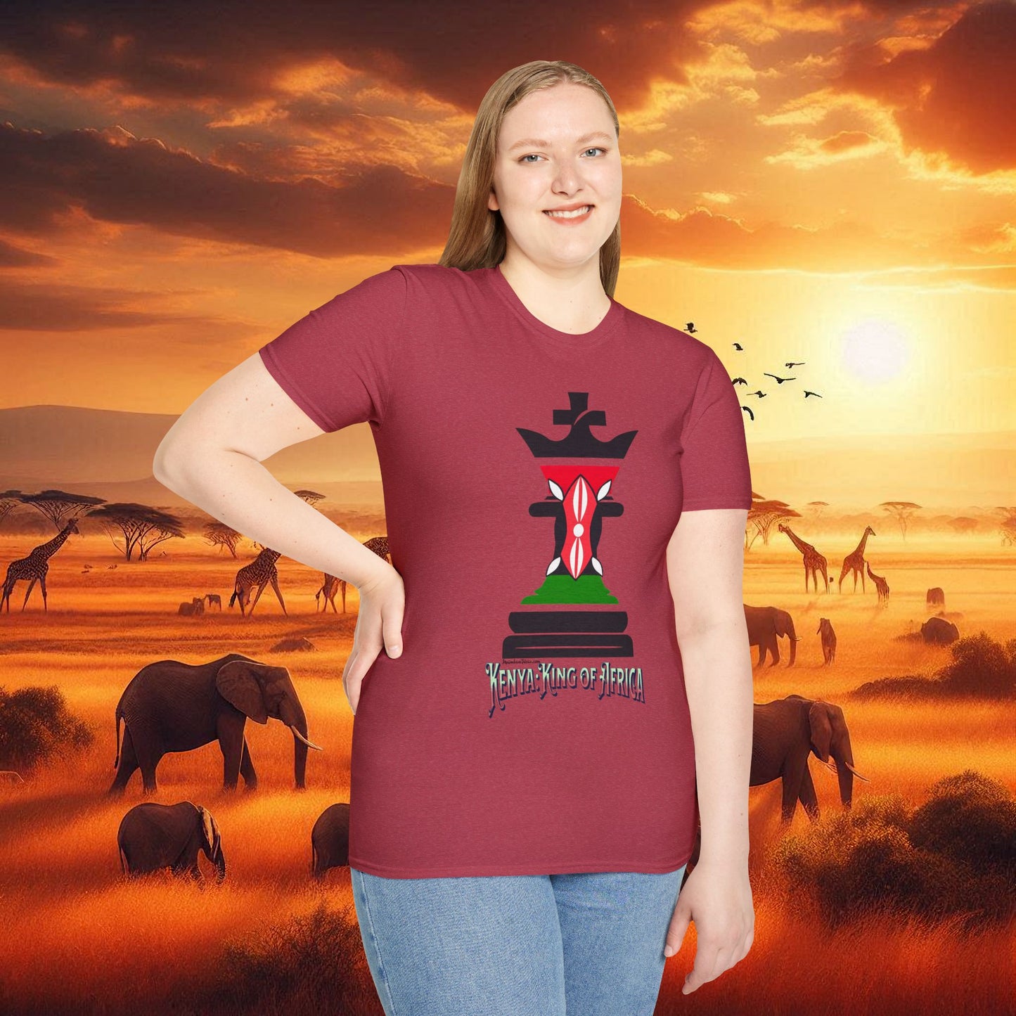 Kenya King of Africa Elevation T-Shirt