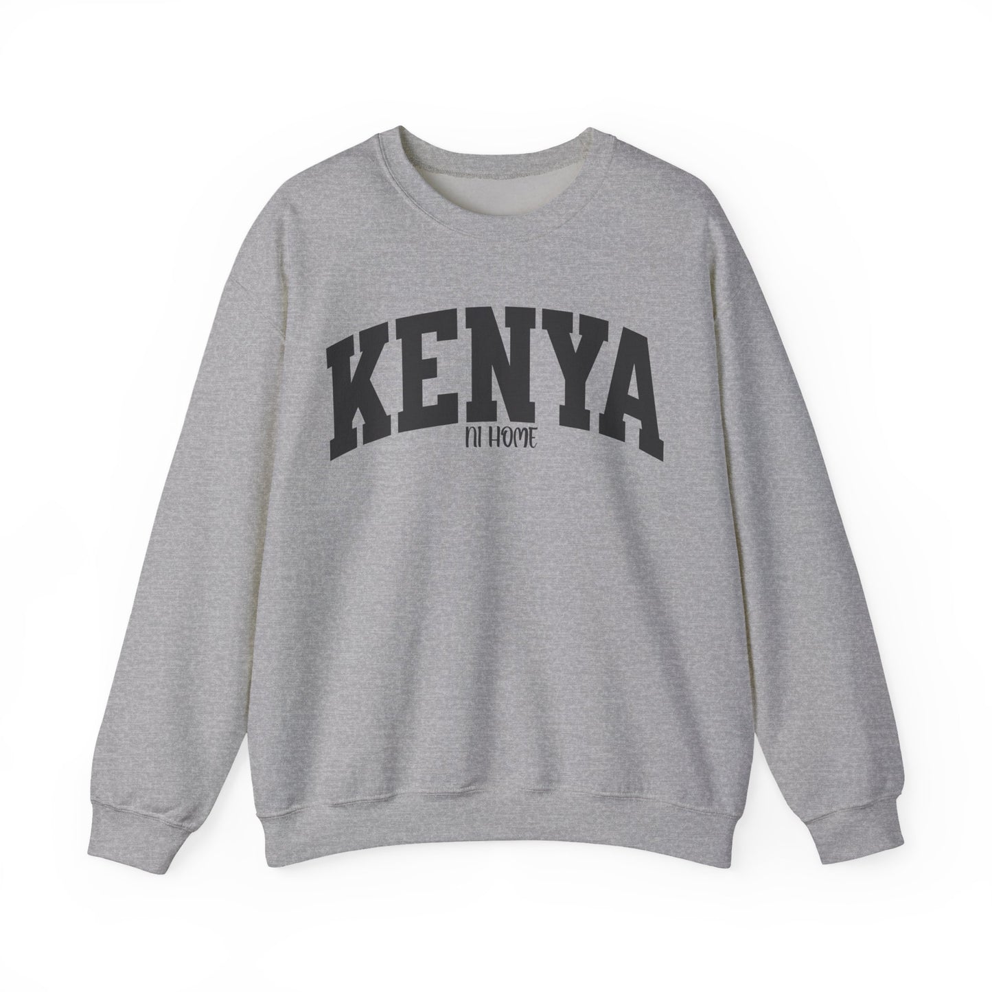 Kenya Campus Crewneck Sweatshirt — Vintage Collegiate Kenya Pullover