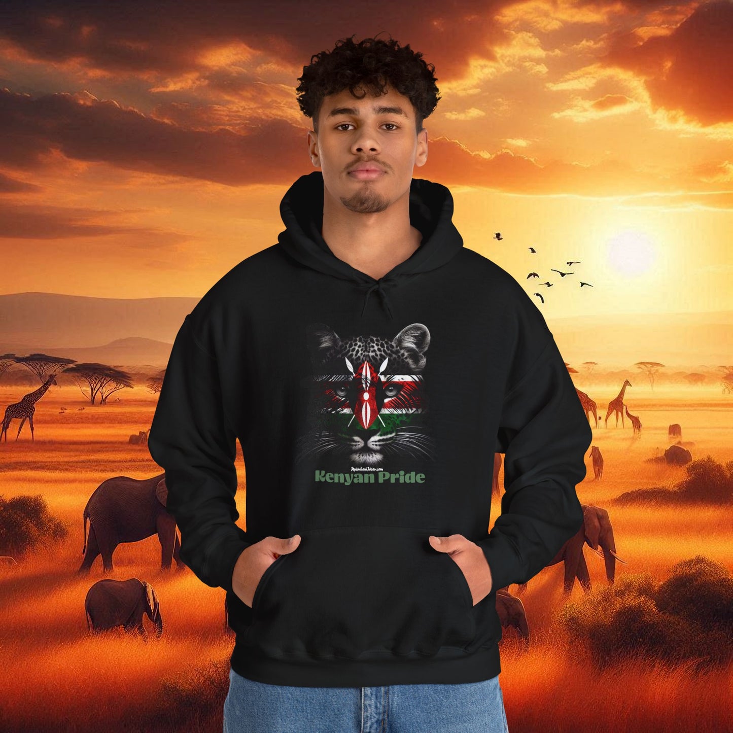 Kenyan Pride Hoodie - Unisex Sweatshirt