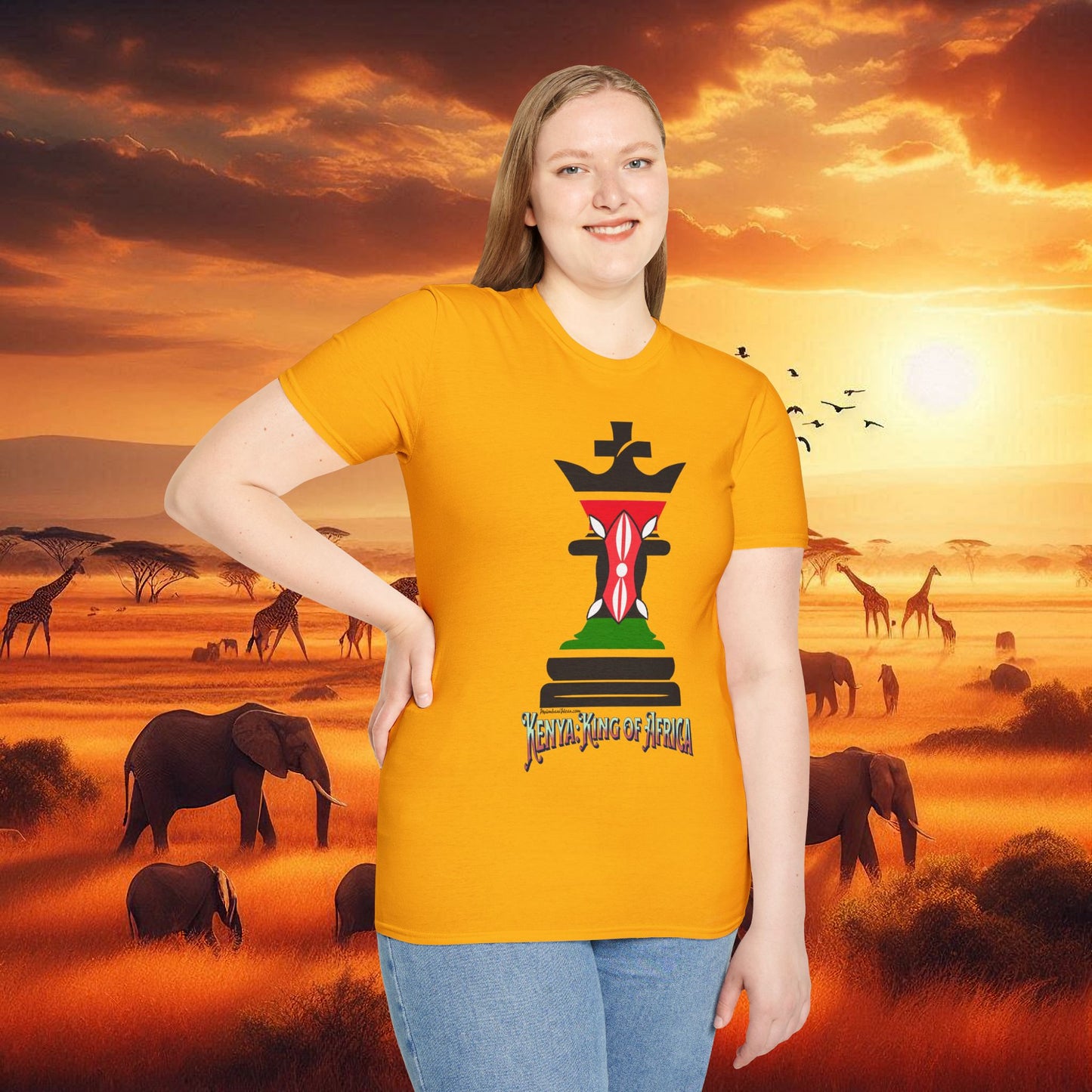 Kenya King of Africa Elevation T-Shirt