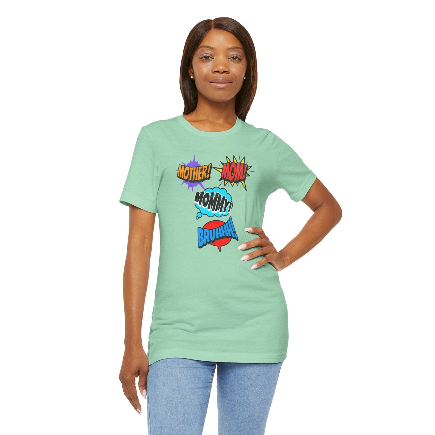 Mommy! Mom! Mother! Comic Pop Art T-Shirt — Funny Mother’s Day Gift