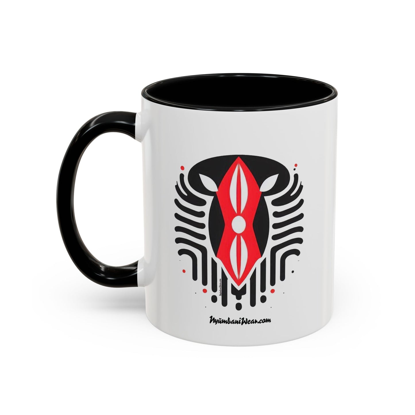 Kenyan Graphic Coffee Mug - Kenyan Tea Coffee