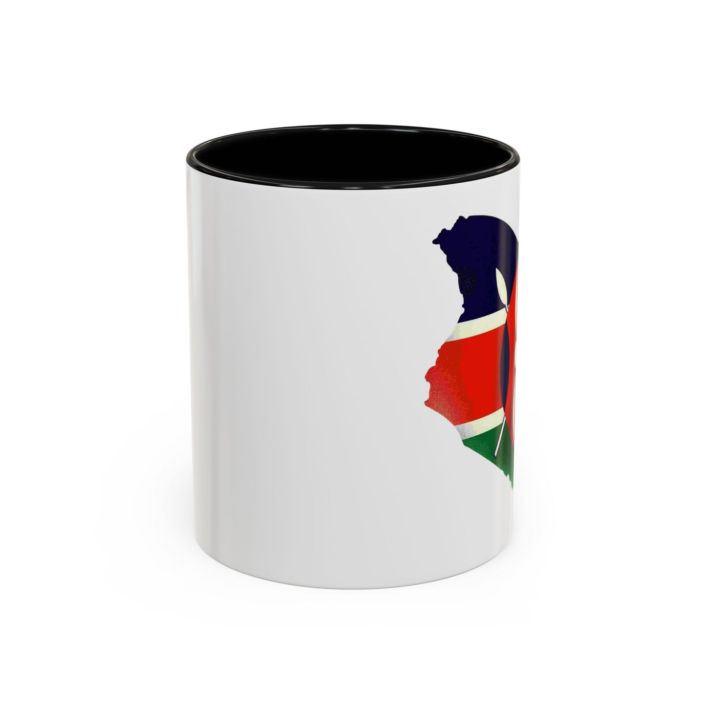 Kenyan Flag Map Coffee Mug | 11oz & 15oz