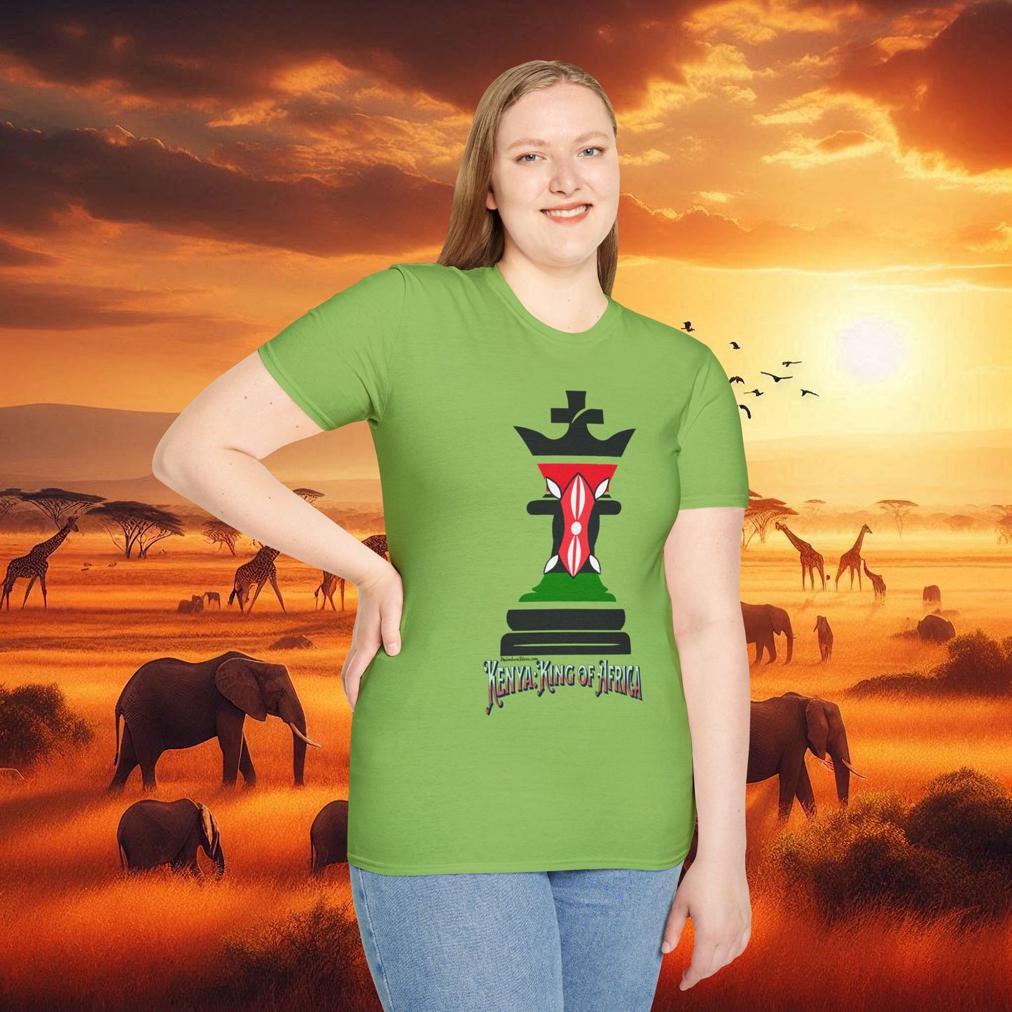 Kenya King of Africa Elevation T-Shirt