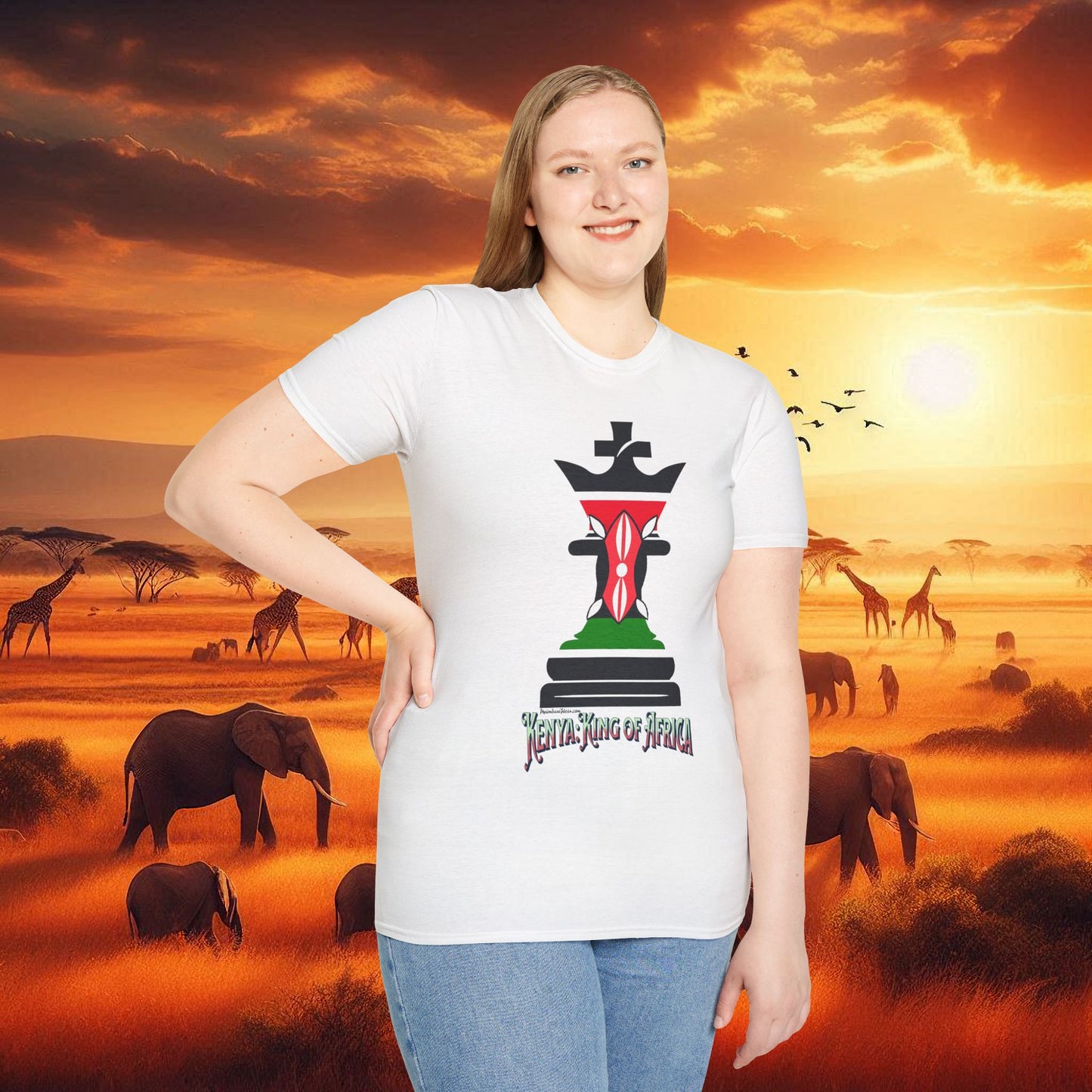Kenya King of Africa Elevation T-Shirt