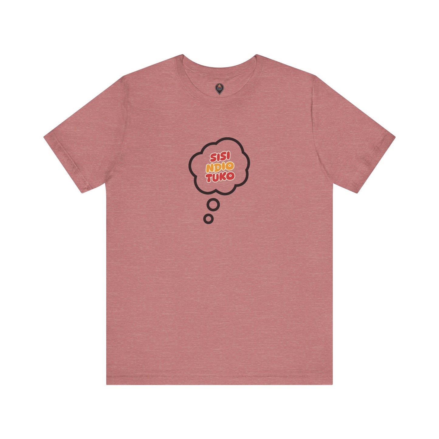 Unisex T-shirt Sisi Ndio Tuko African Print Men Women Tee