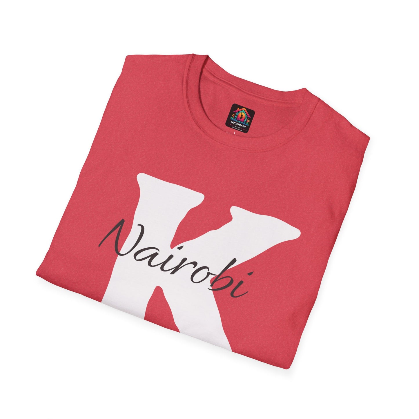 Graphic Tee: K with Nairobi Unisex Softstyle T-Shirt