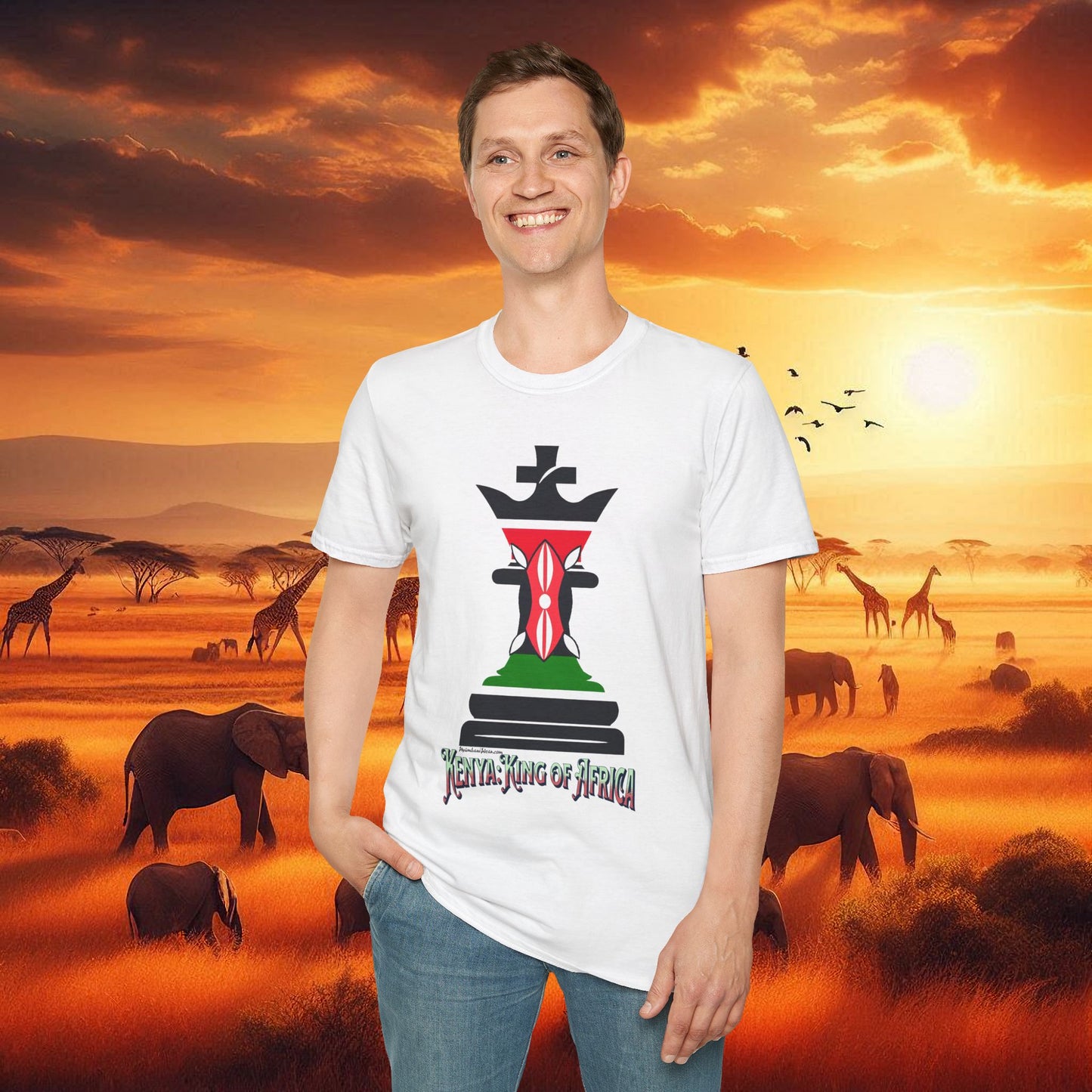 Kenya King of Africa Elevation T-Shirt