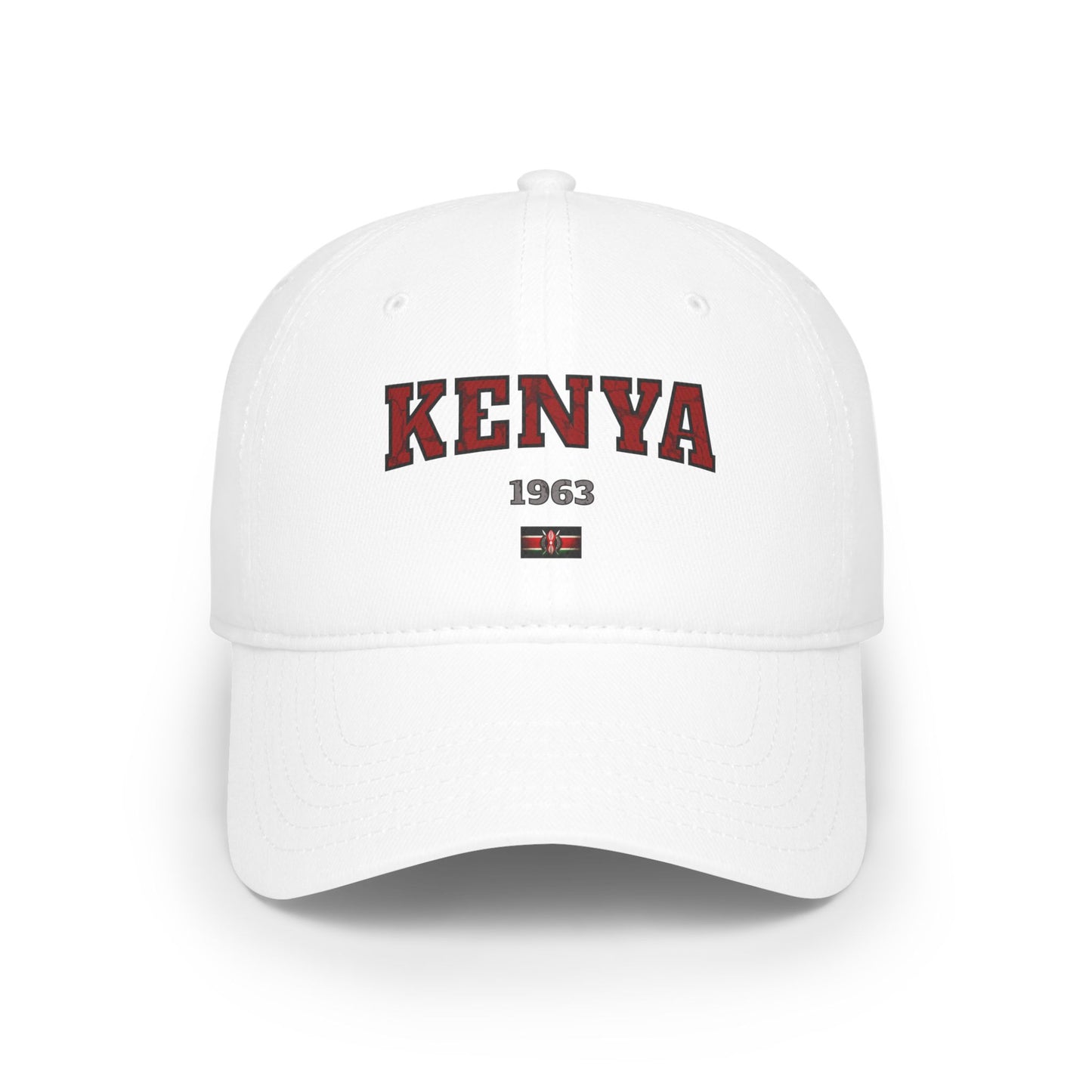 White Kenya 1963 Baseball Cap