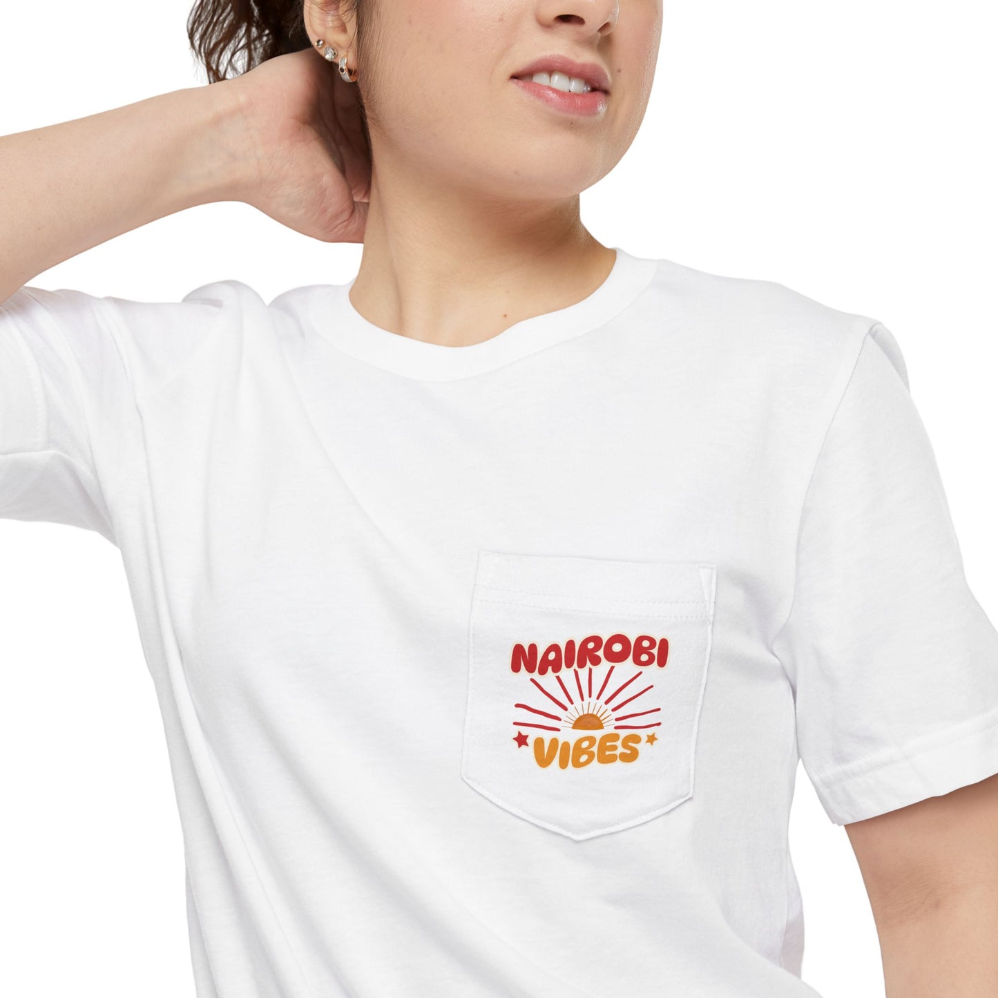 Nairobi Vibes Pocket T-shirt