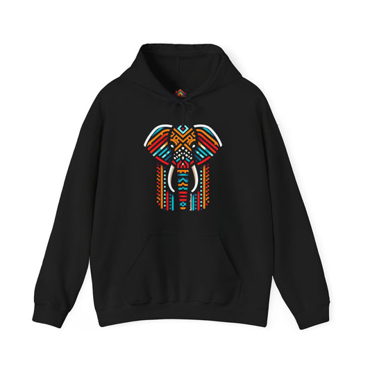 African Bead Elephant Hoodie