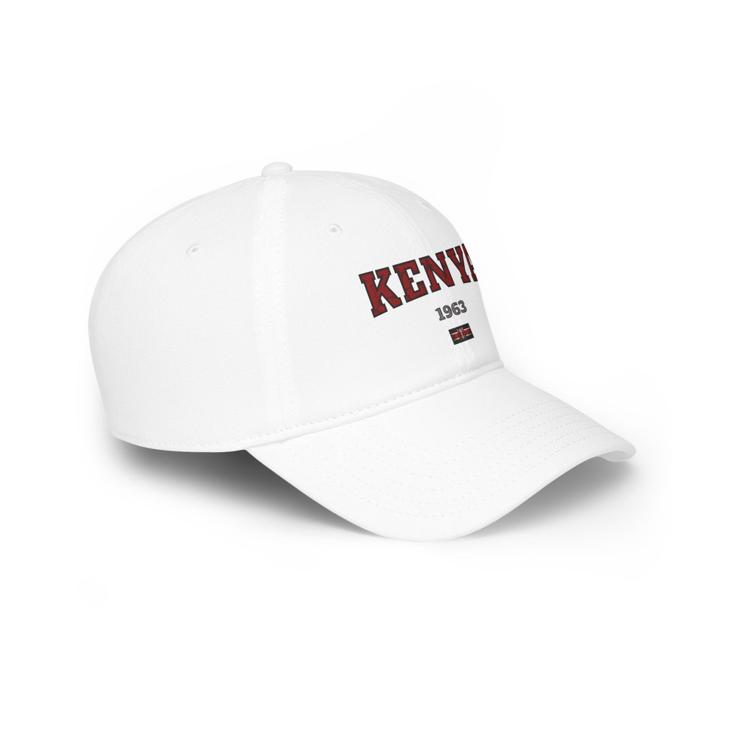 White Kenya 1963 Baseball Cap