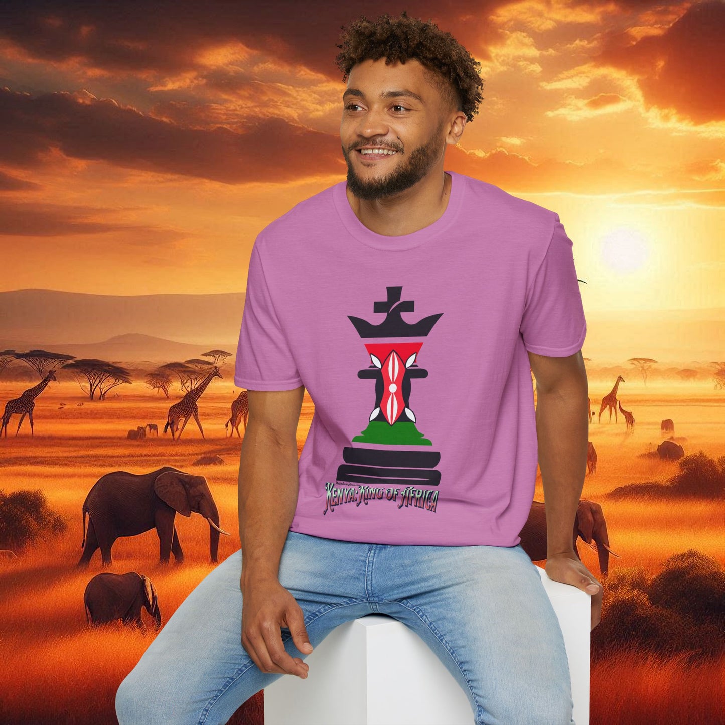 Kenya King of Africa Elevation T-Shirt