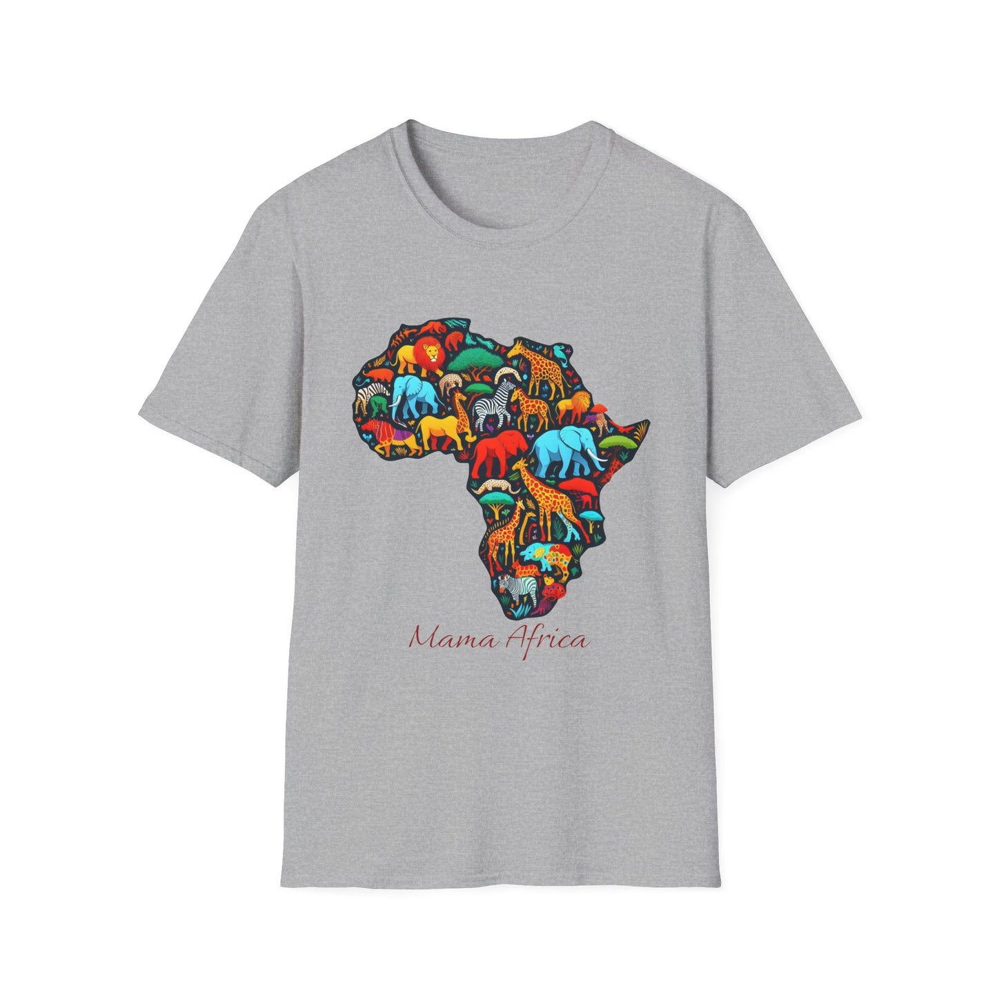 Mama Africa   Unisex Softstyle T-Shirt