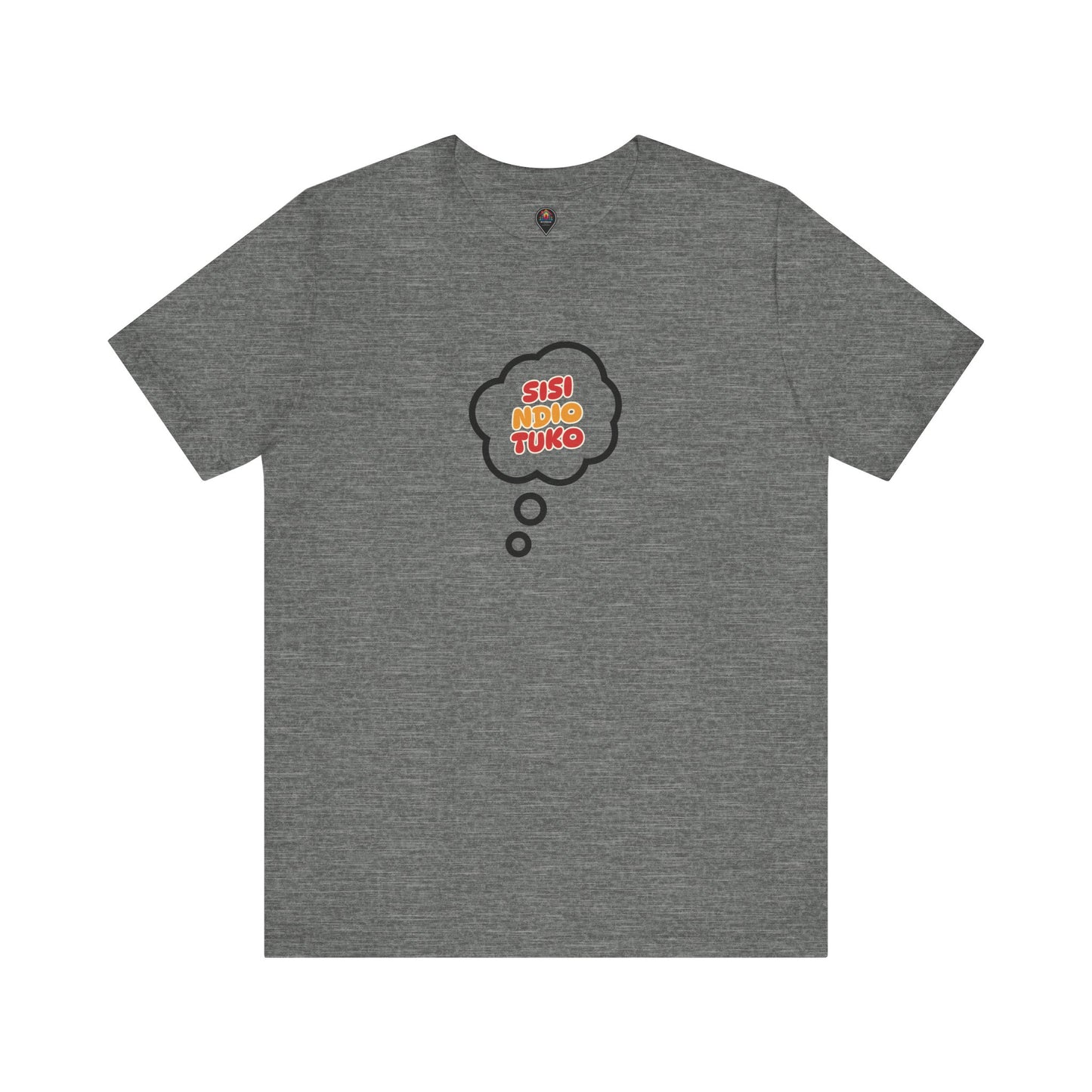Unisex T-shirt Sisi Ndio Tuko African Print Men Women Tee