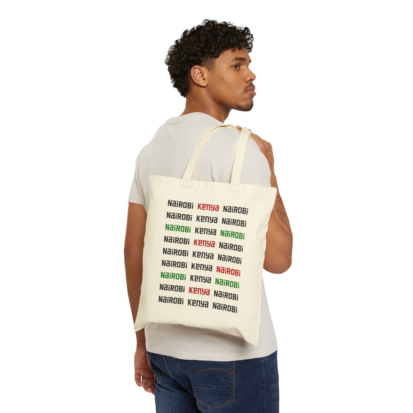 Nairobi Kenya Tote Bag — Lightweight Canvas Shopping Tote