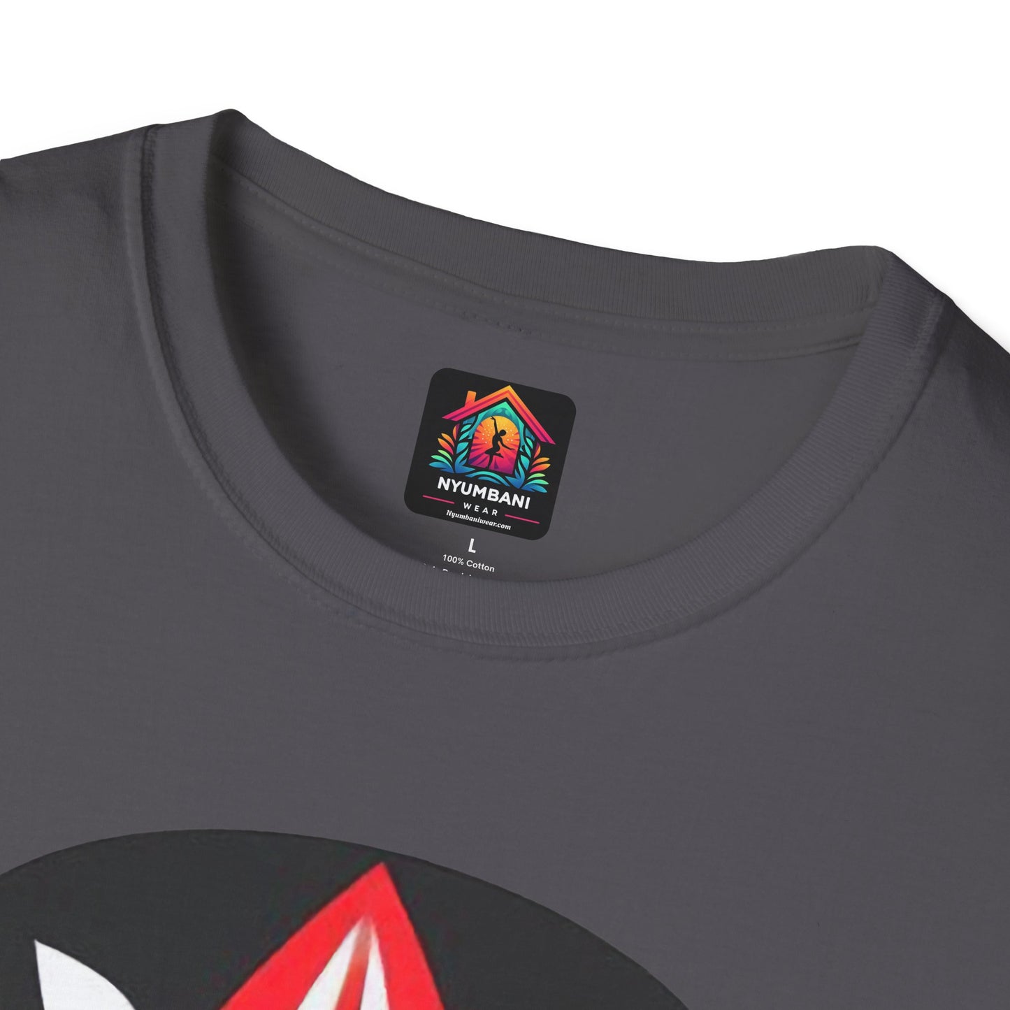 Kenyan Abstract  Shield  Unisex Softstyle T-Shirt
