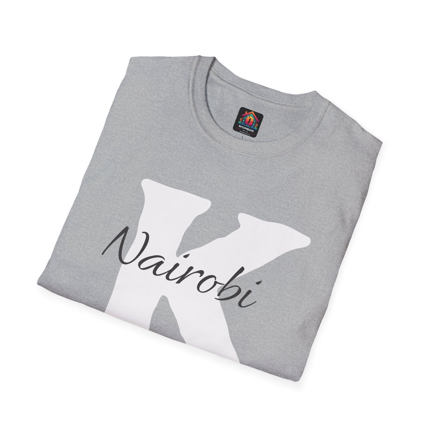 Graphic Tee: K with Nairobi Unisex Softstyle T-Shirt