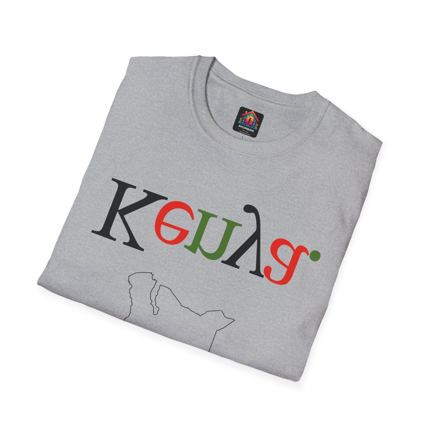Inverted Tee - Kenya Inspired Unisex T-Shirt