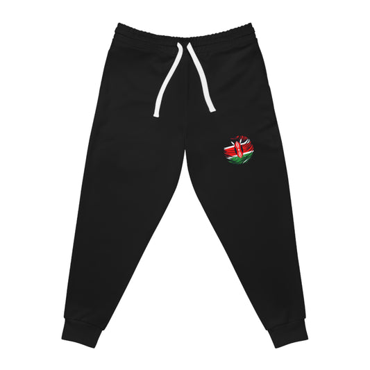 Kenyan Black Athletic Joggers