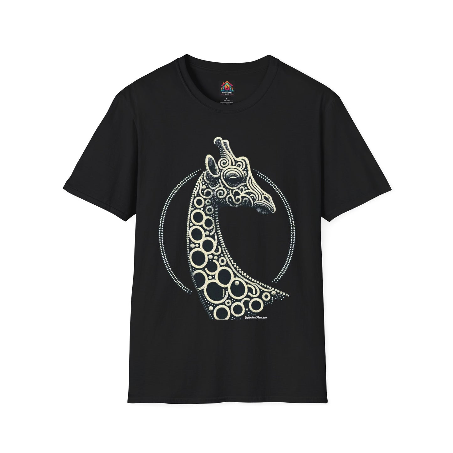 Beaded Giraffe T-Shirt - Kenya and Africa Inspired
