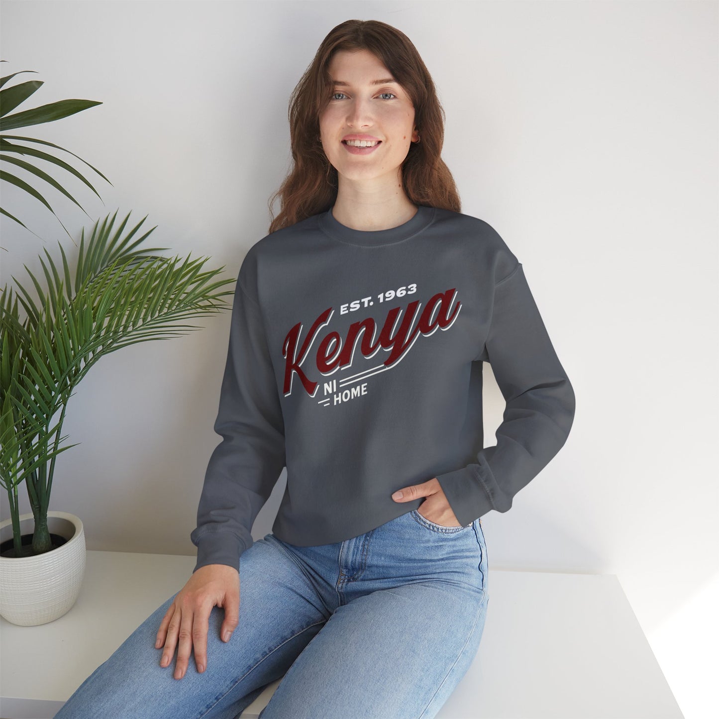 Kenya Ni Home Crewneck Sweatshirt