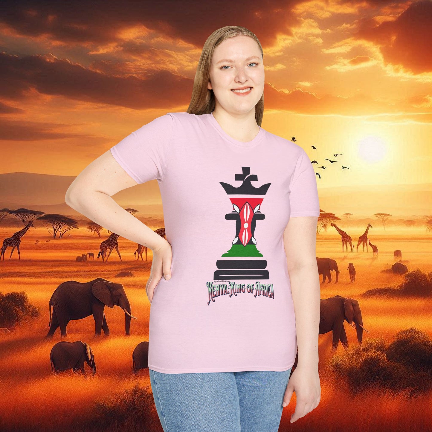 Kenya King of Africa Elevation T-Shirt
