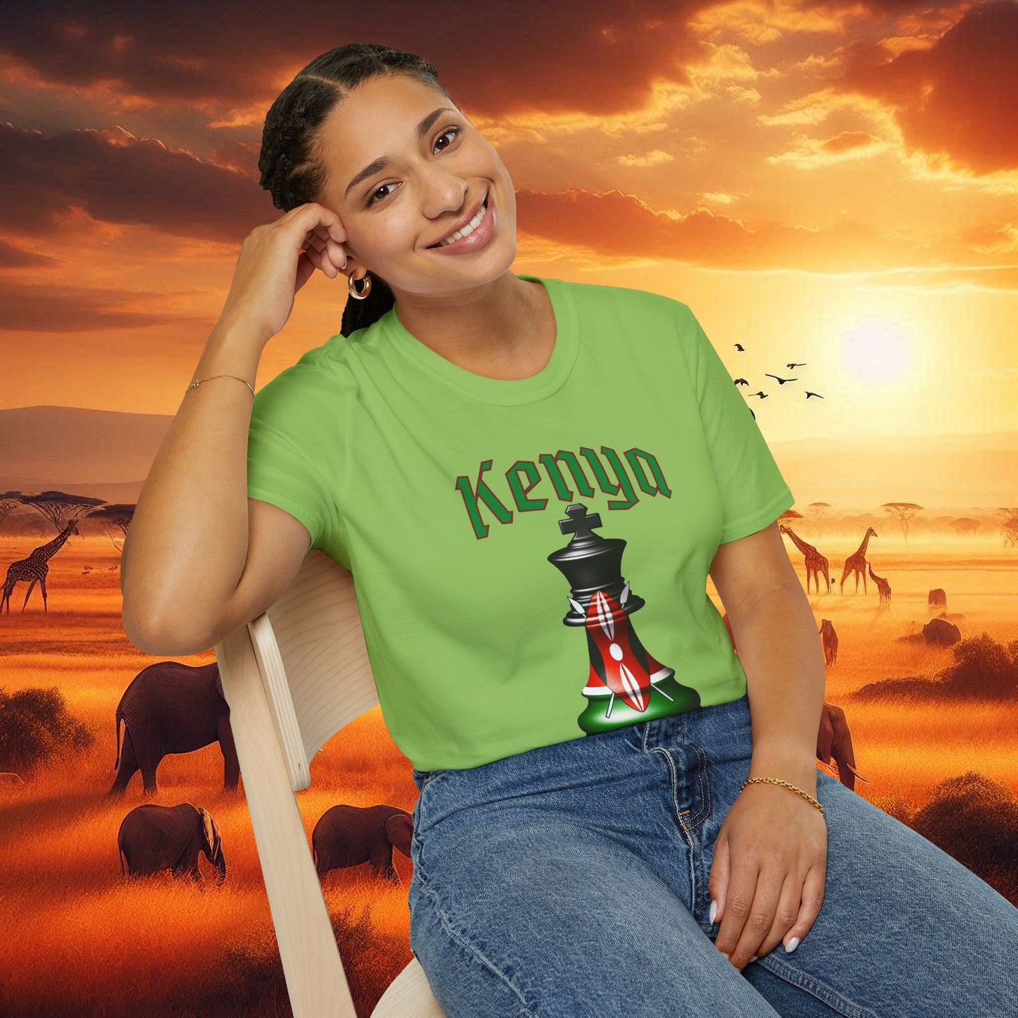 Kenya King of Africa T-Shirt