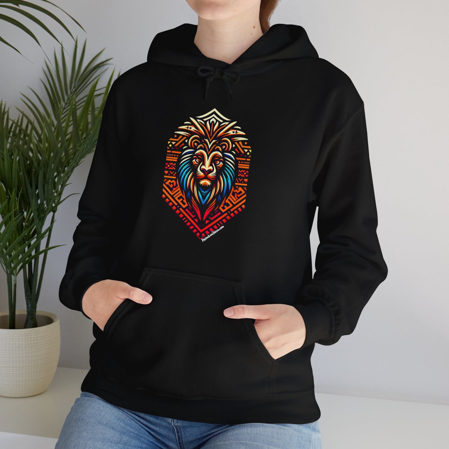 Lion African Bead Hoodie