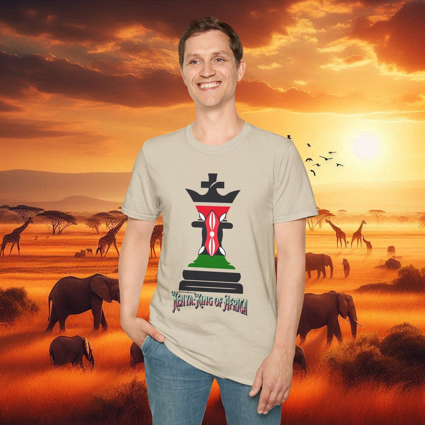 Kenya King of Africa Elevation T-Shirt