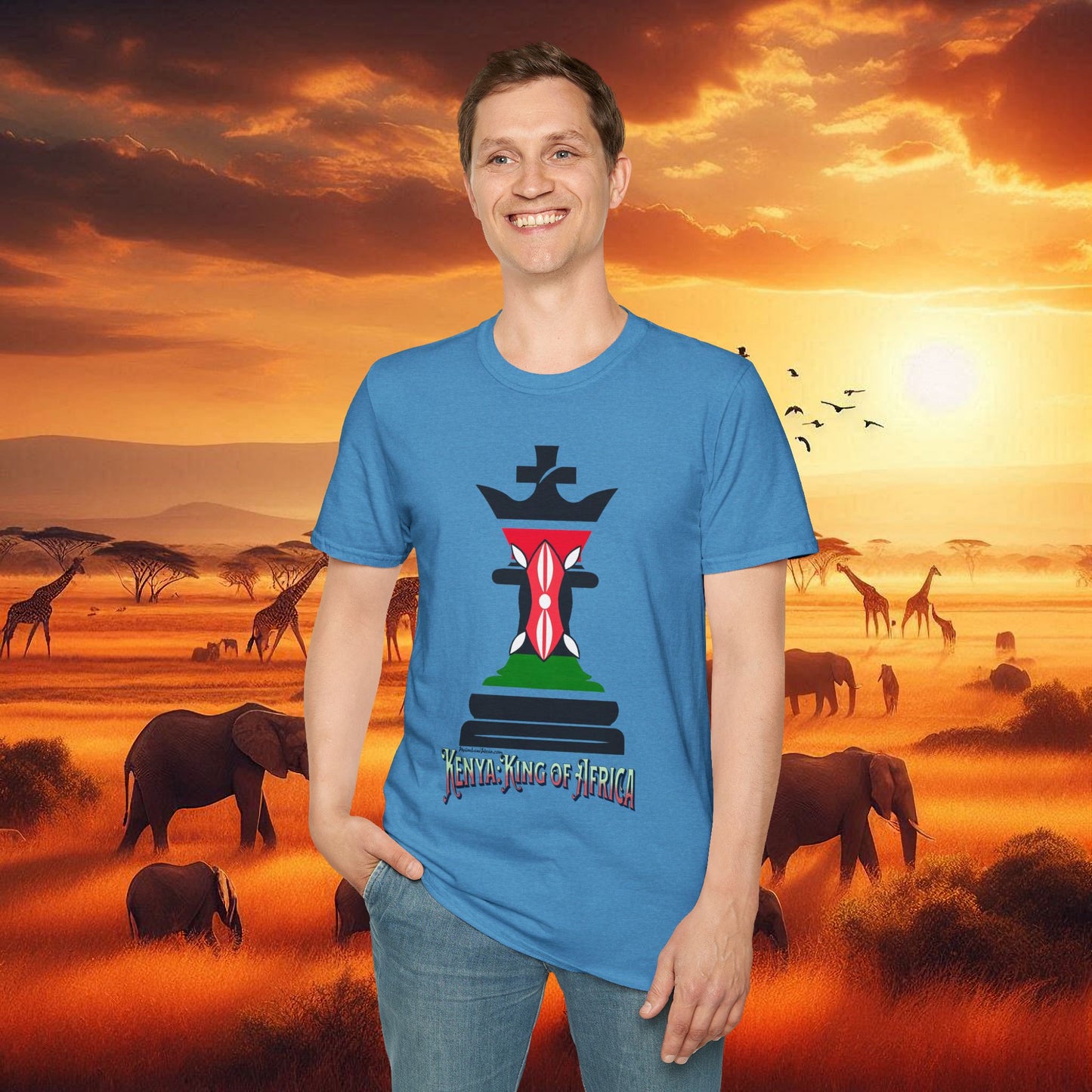 Kenya King of Africa Elevation T-Shirt