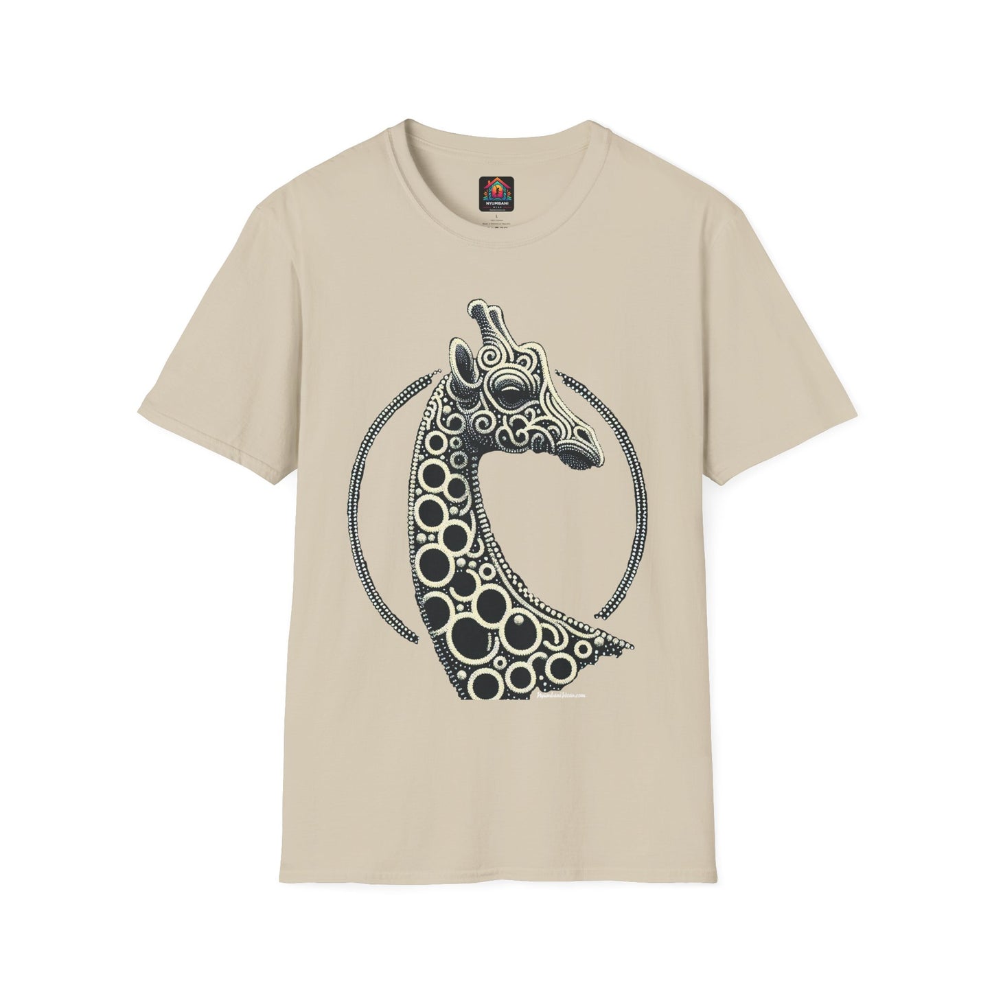 Beaded Giraffe T-Shirt - Kenya and Africa Inspired