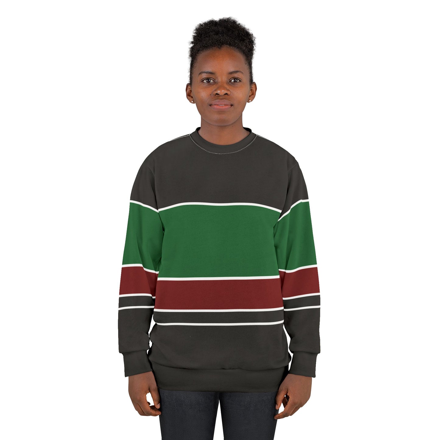 Kenyan Striped Sweatshirt