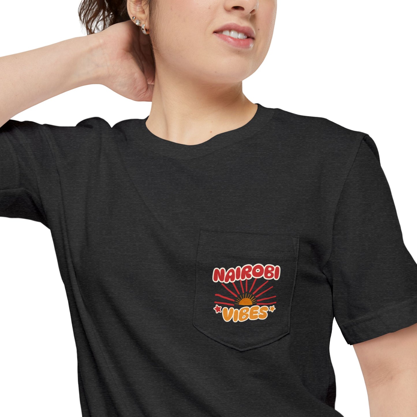 Nairobi Vibes Pocket T-shirt
