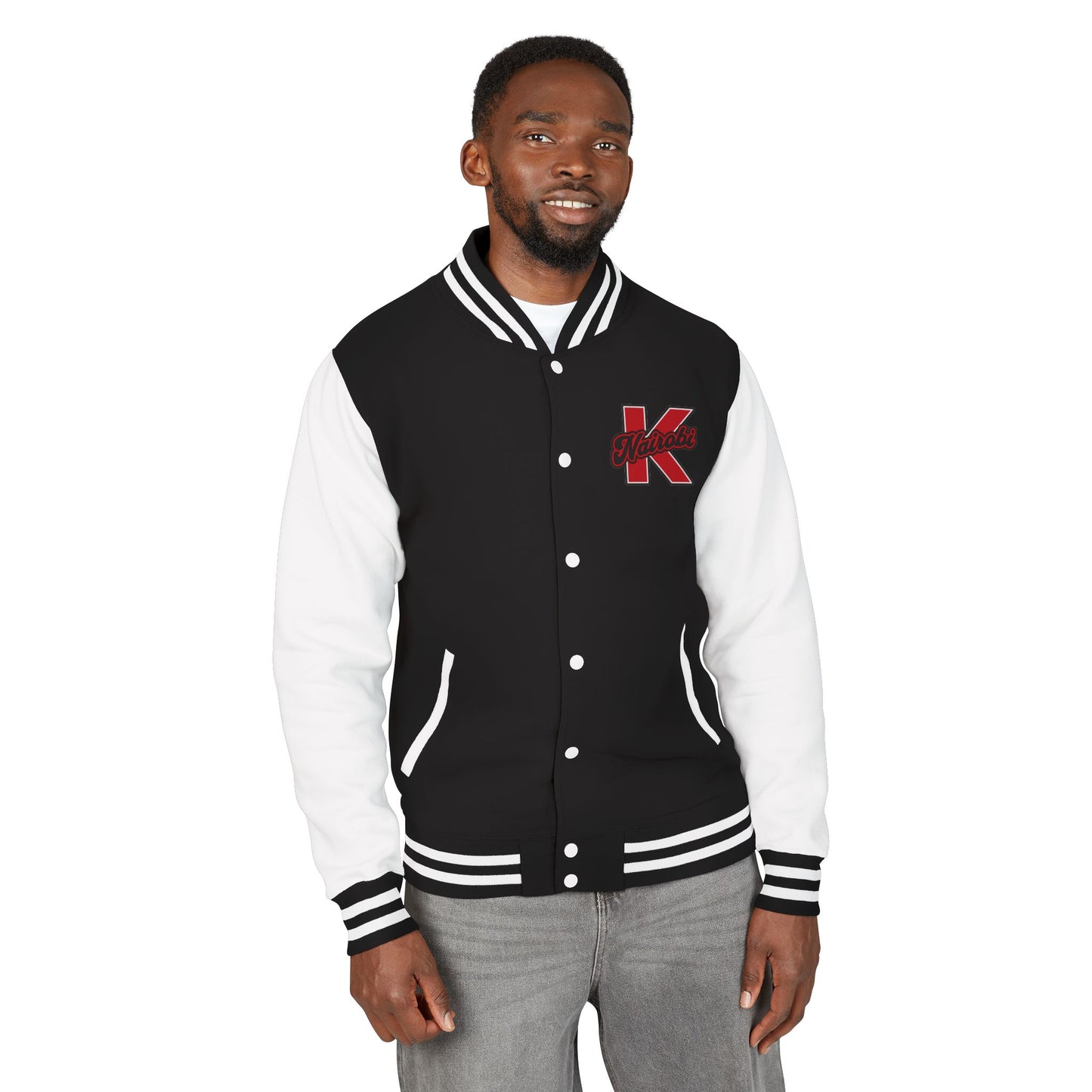 Nairobi over "K" Emblem Letterman Jacket – Retro Varsity