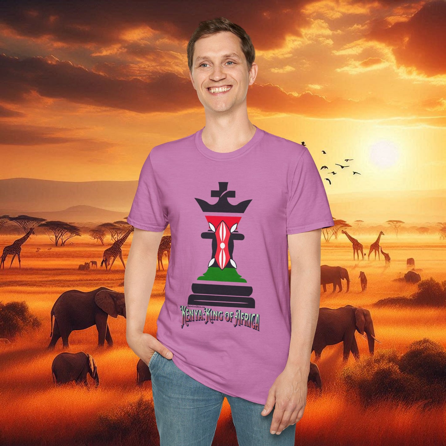 Kenya King of Africa Elevation T-Shirt