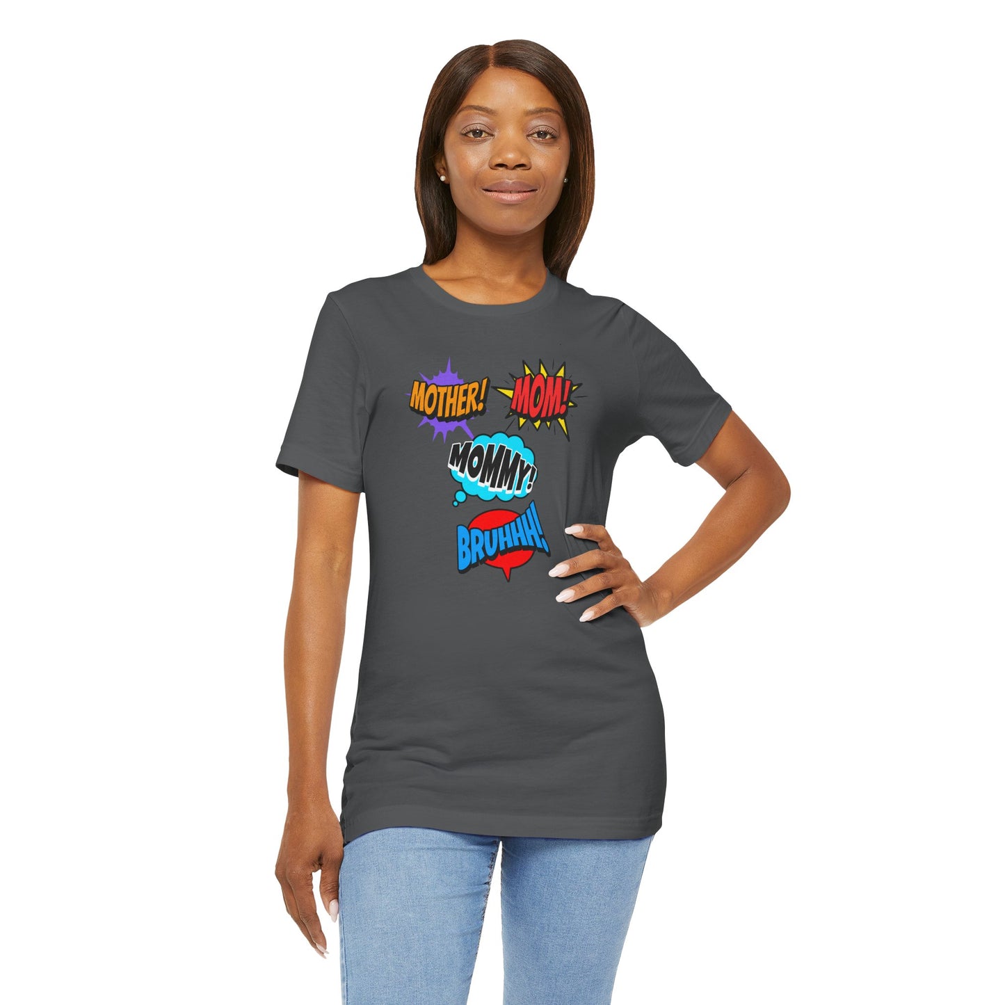 Mommy! Mom! Mother! Comic Pop Art T-Shirt — Funny Mother’s Day Gift