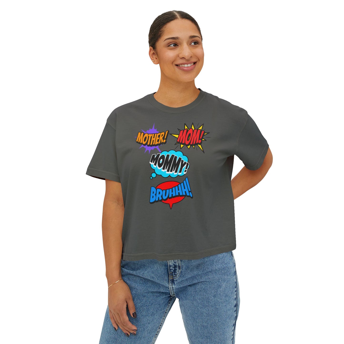 "Mother! Mom! Mommy! Bruhhh" Graphic Shirt