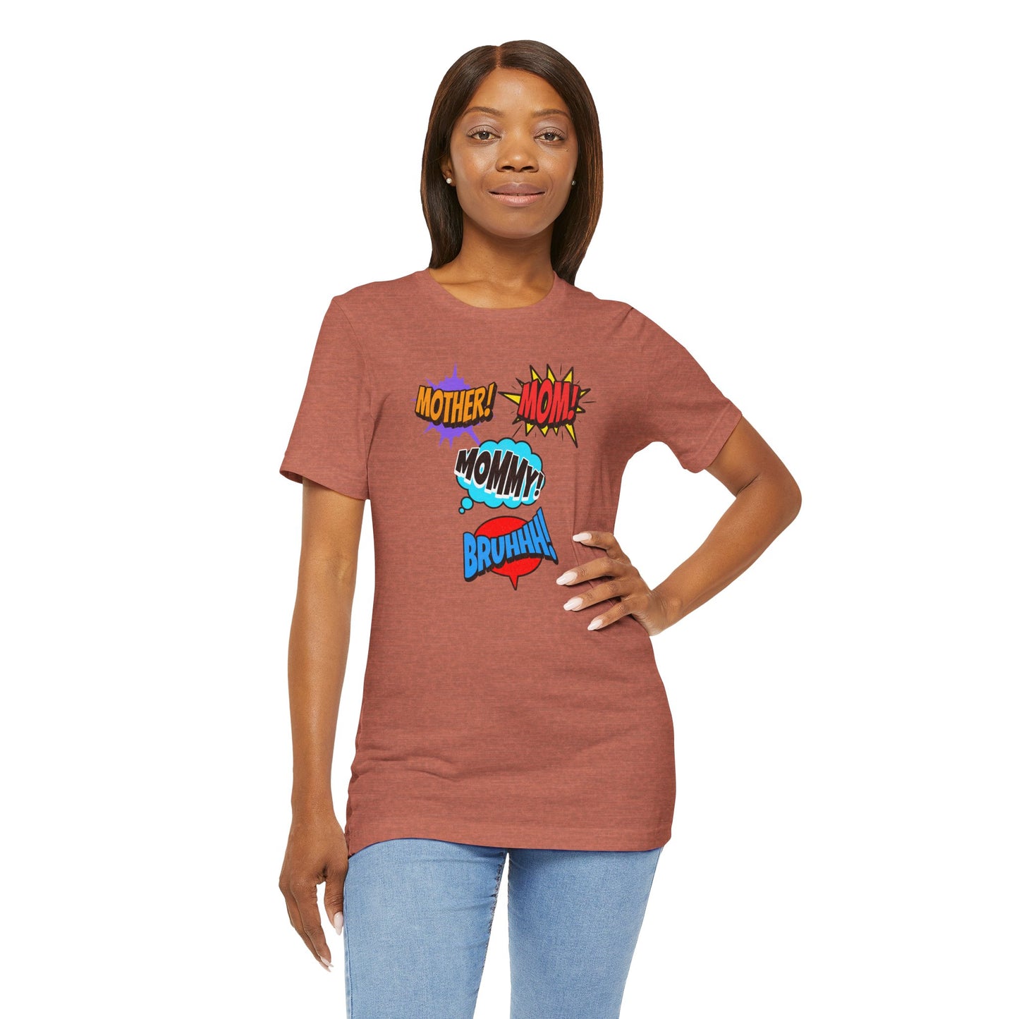 Mommy! Mom! Mother! Comic Pop Art T-Shirt — Funny Mother’s Day Gift