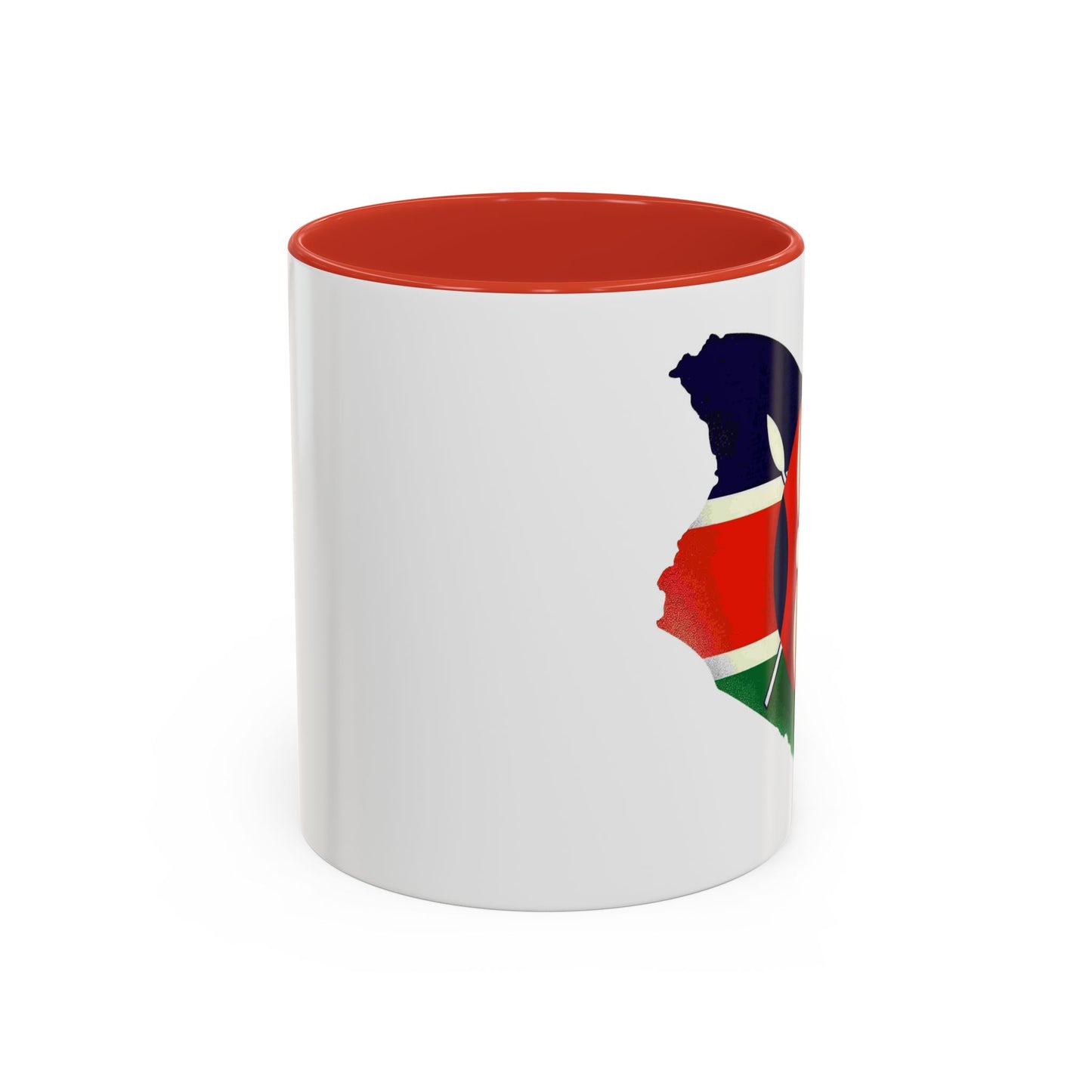 Kenyan Flag Map Coffee Mug | 11oz & 15oz