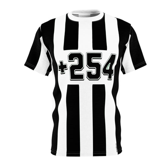 Soccer Jersey Tee - +254 Striped Design