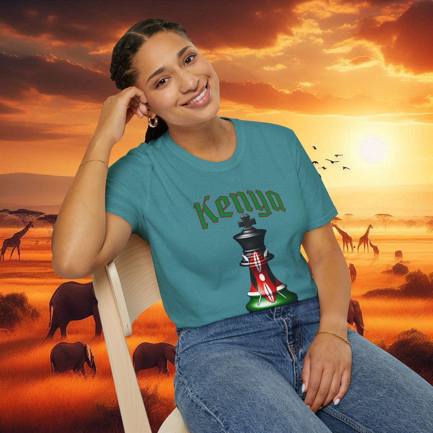 Kenya King of Africa T-Shirt