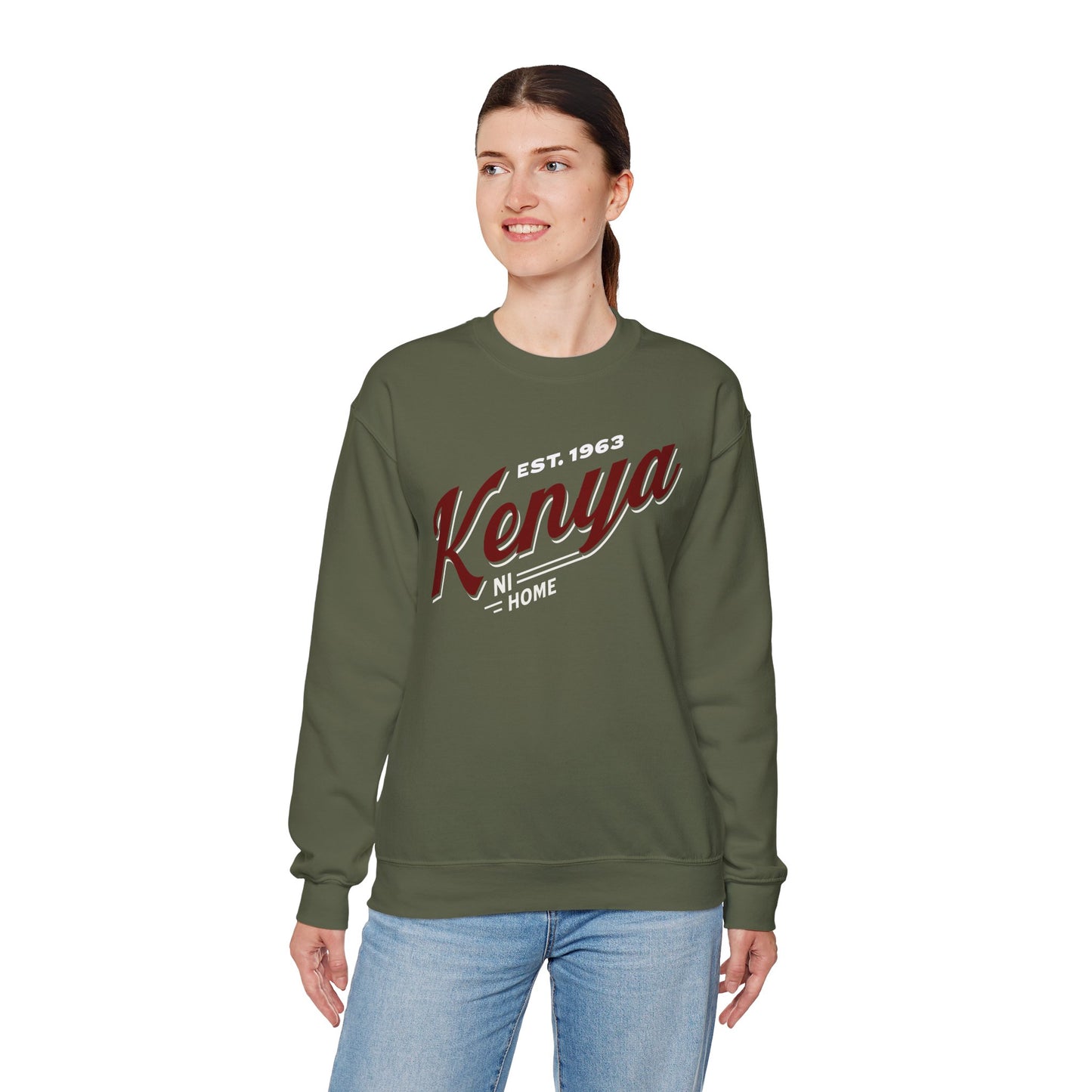 Kenya Ni Home Crewneck Sweatshirt