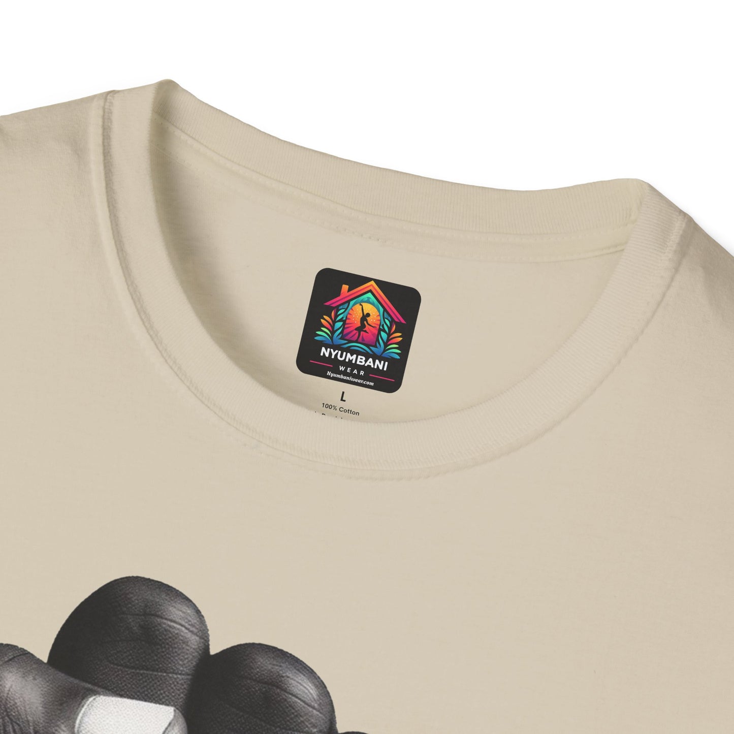 Kenyan Aluta Continua Unisex T-Shirt with Black Fist and Kenyan Flag
