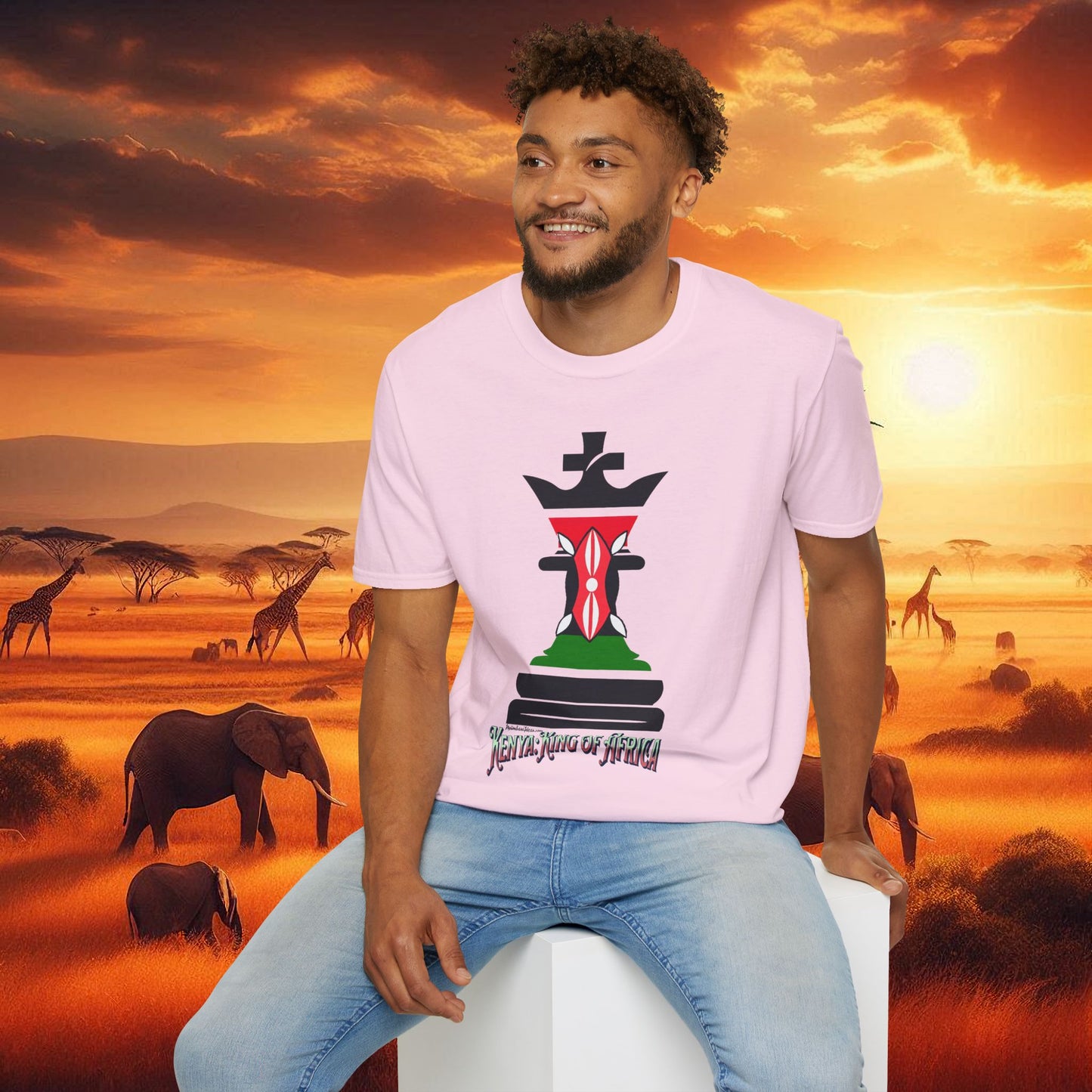 Kenya King of Africa Elevation T-Shirt