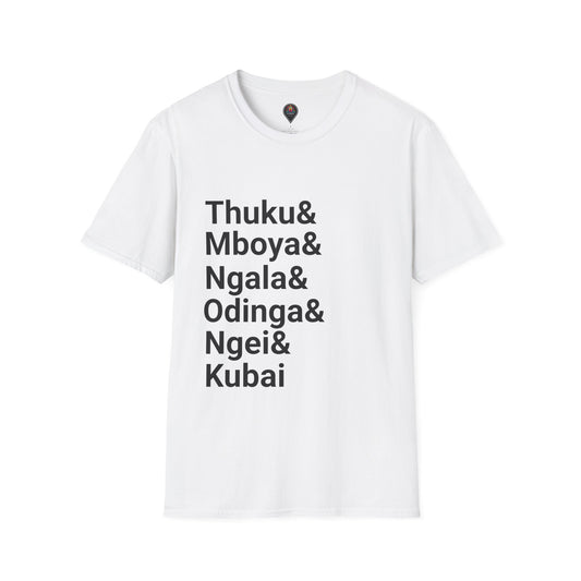 Kenyan Freedom Fighters White T-Shirt
